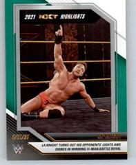 LA Knight [Green] #8 Wrestling Cards 2022 Panini NXT WWE 2021 Highlights Prices