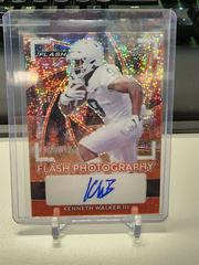 Kenneth Walker III [Metalized Sparkles Orange] #FP-KW1 Football Cards 2022 Leaf Flash Photography Autographs Prices