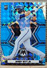 Bobby Witt Jr. [Blue Fluorescent] #265 Baseball Cards 2022 Panini Mosaic Prices
