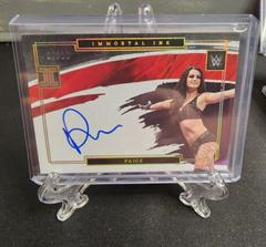 Paige [Holo Gold] #IM-PGE Wrestling Cards 2022 Panini Impeccable WWE Immortal Ink Autographs Prices