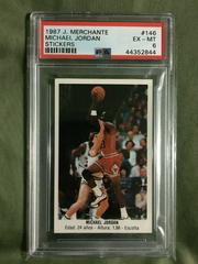 Michael Jordan #146 Basketball Cards 1987 J. Merchante Stickers Prices