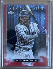Jazz Chisholm Jr. [Red] #SMLBC-10 Baseball Cards 2022 Topps Stars of MLB Chrome Prices