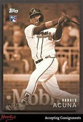 Ronald Acuna [Sepia] Baseball Cards 2018 Topps on Demand Black & White Prices