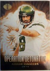 Aaron Rodgers #1 Football Cards 2023 Panini Illusions Operation Detonation Prices