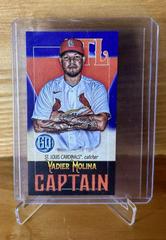Yadier Molina [Indigo] #CM-YMO Baseball Cards 2021 Topps Gypsy Queen Captains Minis Prices