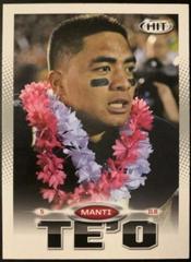 Manti Te'o #5 Football Cards 2013 Sage Hit Prices