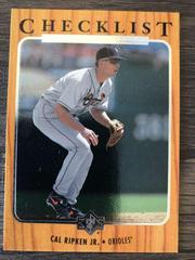 Checklist 65-128 [Cal Ripken Jr.] #187 Baseball Cards 1996 SP Prices
