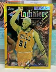 Dennis Rodman [Refractor w Coating] #145 Basketball Cards 1996 Finest Prices