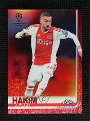 Hakim Ziyech [Red Refractor] #36 Soccer Cards 2018 Topps Chrome UEFA Champions League Prices