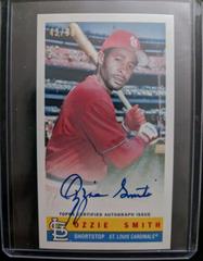 Ozzie Smith #59BA-OS Baseball Cards 2017 Topps Archives 1959 Bazooka Autographs Prices
