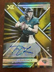 Trevor Lawrence [Autograph Gold] #101 Football Cards 2021 Panini XR Prices