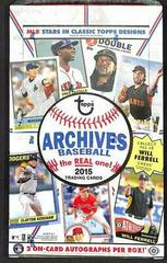 Hobby Box Baseball Cards 2015 Topps Archives Prices