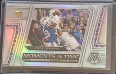 Justin Jefferson [Silver] #MT-1 Football Cards 2023 Panini Mosaic Moments in Time Prices