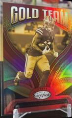 Deebo Samuel [Red] Football Cards 2022 Panini Certified Gold Team Prices