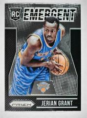 Jerian Grant #1 Basketball Cards 2015 Panini Prizm Emergent Prices