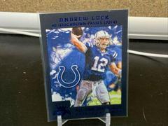 Andrew Luck [Blue Frame] #198 Football Cards 2015 Panini Gridiron Kings Prices