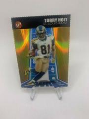 Torry Holt [Gold Refractor] #9 Football Cards 2004 Topps Pristine Prices