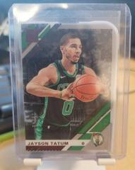 Jayson Tatum [Red] Basketball Cards 2019 Panini Clearly Donruss Prices