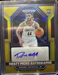Andre Jackson Jr. [Gold] #DPA-AJJ Basketball Cards 2023 Panini Prizm Draft Picks Autographs Prices
