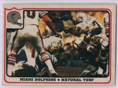 Miami Dolphins [Natural Turf] #16 Football Cards 1976 Fleer Team Action Prices