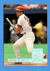 Gregg Jefferies #9 Baseball Cards 1994 Donruss Prices
