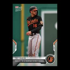 Trey Mancini #10 Baseball Cards 2021 Topps Now Prices