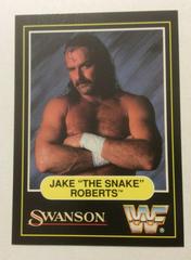 Jake The Snake Roberts Wrestling Cards 1991 Swanson WWF Prices