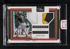 Henry Davis [Gold] #PDJ-HD Baseball Cards 2022 Panini Three and Two Prospect Dual Jerseys Prices