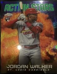 Jordan Walker [Green] #ASC-12 Baseball Cards 2023 Topps Chrome Update Action Stars Prices