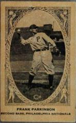 Frank Parkinson Baseball Cards 1922 Neilson's Chocolate Type II Prices