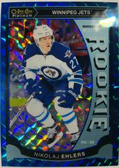 Nikolaj Ehlers [Blue Cubes] Hockey Cards 2015 O-Pee-Chee Platinum Marquee Rookies Prices