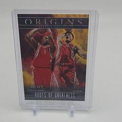 Yao Ming / Tracy McGrady [Gold] #23 Basketball Cards 2023 Panini Origins Roots of Greatness Prices
