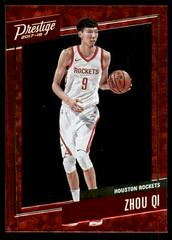Zhou QI Red Basketball Cards 2017 Panini Prestige Micro Etch Rookies Prices