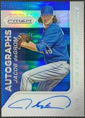 Jacob DeGrom [Blue] #6 Baseball Cards 2015 Panini Prizm Autograph Prizms Prices