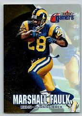 Marshall Faulk Football Cards 2000 Fleer Gamers Prices