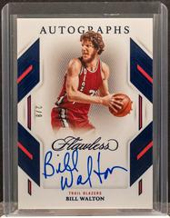Bill Walton Basketball Cards 2022 Panini Flawless Autograph Prices