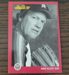 Mike Scott #180 Baseball Cards 1991 Studio Prices