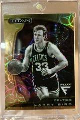 Larry Bird [Gold Scope] #49 Basketball Cards 2022 Panini Flux Titan Prices