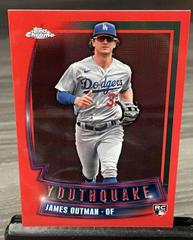 James Outman [Red] #YQ-76 Baseball Cards 2023 Topps Chrome Youthquake Prices