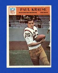 Paul Krause #186 Football Cards 1966 Philadelphia Prices