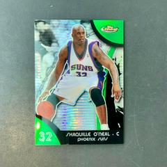 Shaquille O'Neal [Green Refractor] #32 Basketball Cards 2007 Finest Prices