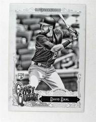 David Dahl [w/ Cap Black & White] #19 Baseball Cards 2017 Topps Gypsy Queen Prices