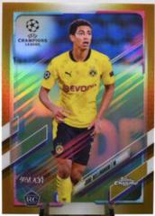 Jude Bellingham [Gold] Soccer Cards 2020 Topps Chrome UEFA Champions League Prices