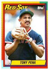 Tony Pena #90T Baseball Cards 1990 Topps Traded Prices