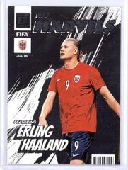 Erling Haaland [Silver] Soccer Cards 2022 Panini Donruss Net Marvels Prices