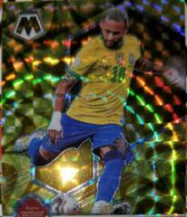Neymar Jr [Reactive Gold] #158 Soccer Cards 2021 Panini Mosaic Road to FIFA World Cup Prices