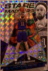 Klay Thompson Basketball Cards 2021 Panini Mosaic Stare Masters Prices