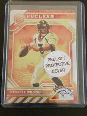 Russell Wilson Football Cards 2022 Panini Elements Nuclear Prices