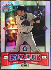 Ichiro #293 Baseball Cards 2002 Donruss Best of Fan Club Prices