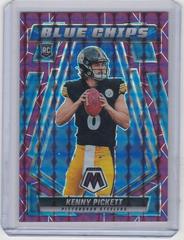 Kenny Pickett [Purple] Football Cards 2022 Panini Mosaic Blue Chips Prices